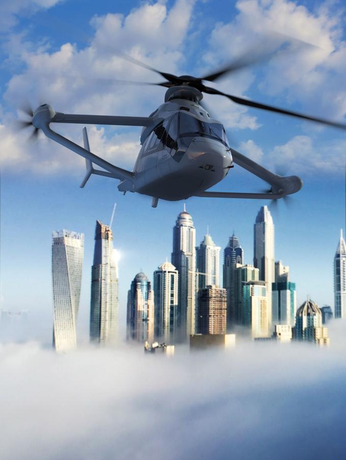 Ker bo racer večnamenski helikopter oziroma večrotorsko zračno plovilo (rotorcraft), so najrazličnejšim nalogam prilagodili tudi zasteklitev kokpita ter pri gradnji uporabili lahko, a zelo robustno arhitekturo. Dvojni rep omogoča boljše in natančnejše manevre letenja ter več okretnosti.  | Foto: Airbus Helicopters