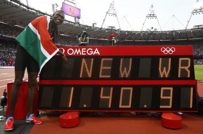 Postal je prvi tekač v zgodovini teka na 800 metrov, ki se je spustil pod 1:41. | Foto: Reuters