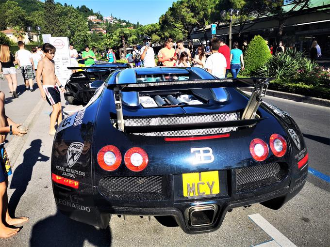 Bugatti veyron v Portorožu. Lastnika na Instagramu najdete pod profilom Veyron.Jay. | Foto: Gregor Pavšič