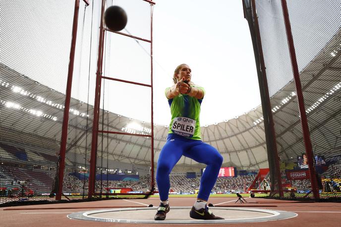 Barbara Špiler | Barbara Špiler je s 65,76 m izpadla v kvalifikacijah.  | Foto Reuters