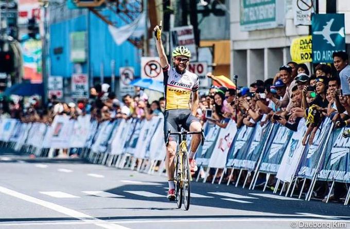 Leta 2016 je zmagal v 4. etapi Dirke po Filipinih.  | Foto: osebni arhiv/Lana Kokl