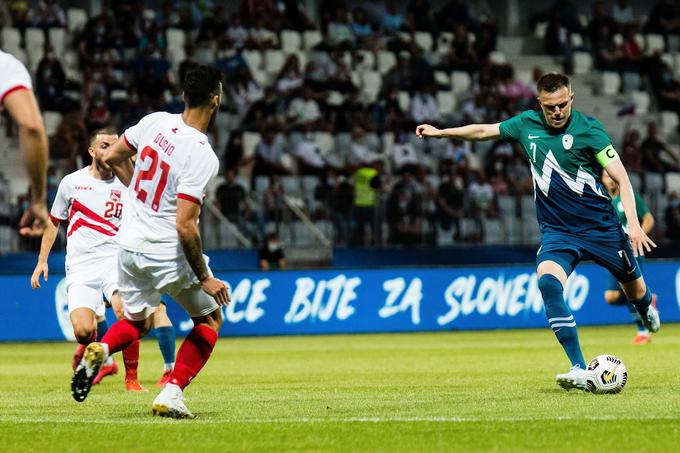 Za izbrano vrsto Slovenije je nazadnje igral v kvalifikacijah za SP 2022. | Foto: Grega Valančič/Sportida