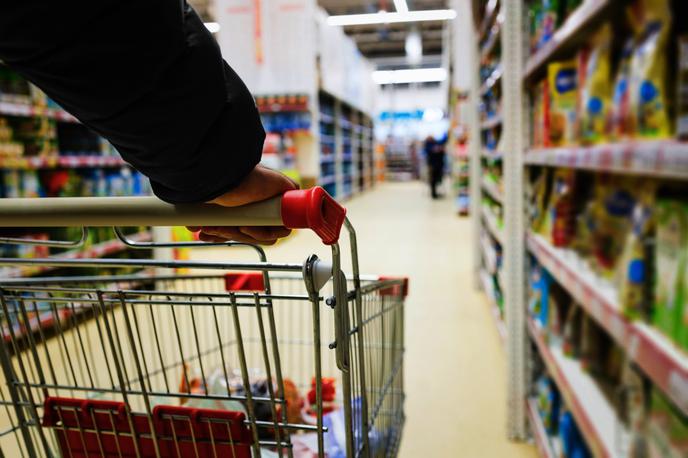 Trgovina, trgovine, nakupovanje | V medletni primerjavi so se marca cene storitev v povprečju zvišale za 6,1 odstotka, cene blaga pa za 2,3 odstotka. | Foto Shutterstock