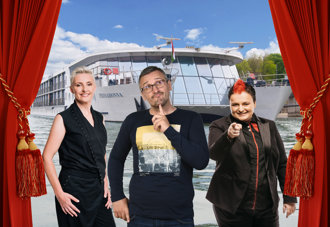 Slovenski Fetival v organizaciji turistične agencije Sonček smeha bo tokrat dobil prav poseben oder – na rečni ladji na Donavi. | Foto: 