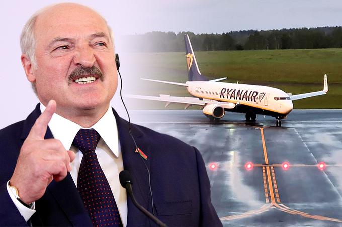 66-letni beloruski diktator Aleksander Lukašenko državo s trdo roko vodi od leta 1994. Z ugrabitvijo Ryanairovega letala je včeraj poskrbel za enega svojih največjih mednarodnih škandalov. | Foto: Reuters