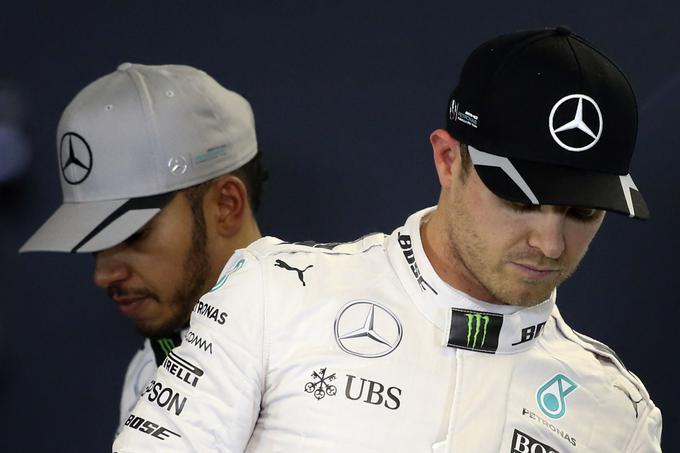Rivalstvo med dirkačema Mercedesa bo zagotovo vroče tudi v naslednji sezoni. | Foto: Reuters