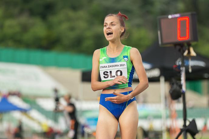 Klara Lukan | Klara Lukan je slavila na 5.000 metrov. | Foto Peter Kastelic/AZS