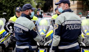 Policija sporočila, kako bo varovala državno proslavo in protest
