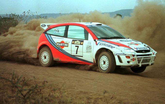 Zgodovinska prva zmaga za ford focus WRC - reli Safari leta 1999 s posadko McRae-Grist. | Foto: Reuters