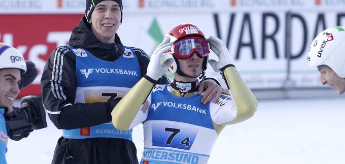 Leta 2012 je v Vikersundu postal svetovni prvak v poletih. | Foto: Reuters
