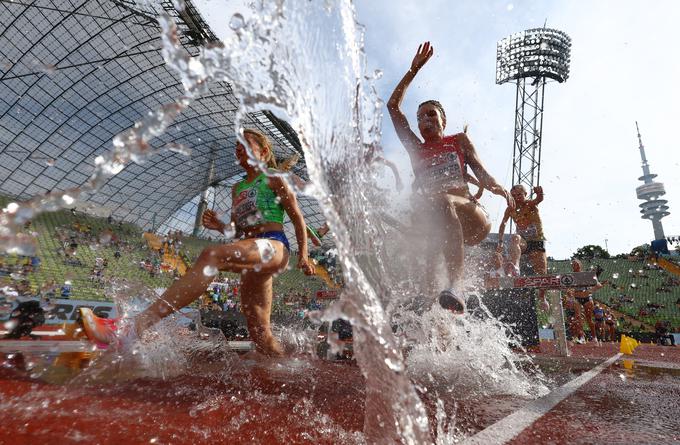 Maruša Mišmaš Zrimšek je na lanskem SP v finalu teka na 3.000 m z zaprekami zasedla 14. mesto. | Foto: Reuters
