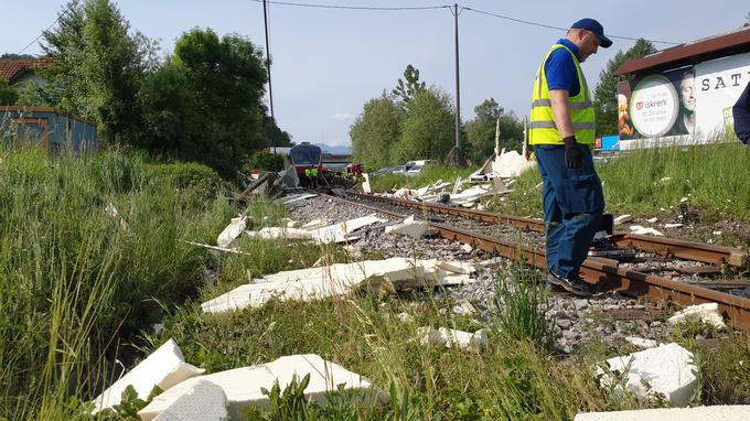 Vlak nesreča Rudnik | Foto: Andreja Lončar