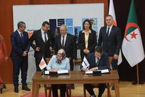 Podpis pogodbe o dobavi zemeljskega plina z družbo Sonatrach.
