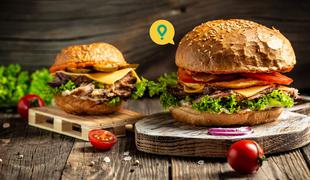 Glovo razkriva: lani v Sloveniji kar 163 odstotkov več naročil burgerjev, to je največja rast v JV Evropi