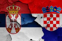 Hrvaška in srbska zastava