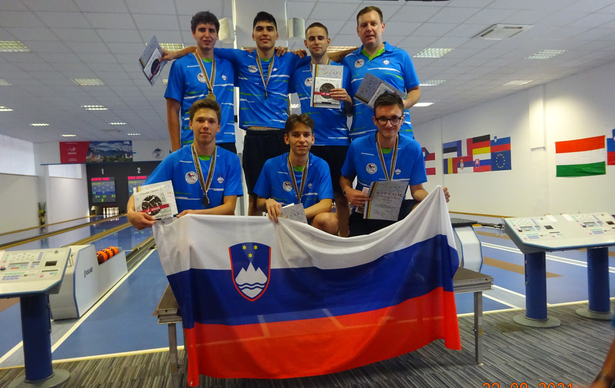 Kegljanje svetovno prvenstvo | Moški v kategoriji ekipno U-18 so postali svetovni prvaki.