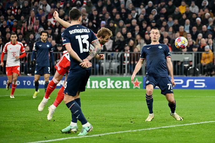Bayern München Lazio Harry Kane | Harry Kane je zadel v 39. minuti, v sodnikovem dodatku prvega polčasa pa še Thomas Müller. | Foto Reuters