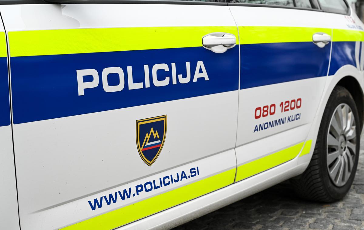 Policija, Slovenija,  policijski avto | Povzročitelj prometne nesreče je želel kraj peš zapustiti, vendar so ga policisti prijeli. Zoper njega bodo vložili kazensko ovadbo za kaznivo dejanje nevarne vožnje, so še sporočili s PU Koper. | Foto Shutterstock