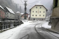 Snežna pošiljka tudi v Sloveniji #foto #video