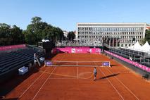 WTA Zavarovalnica Sava Ljubljana, osrednje igrišče