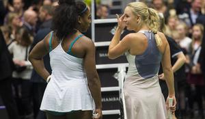 Caroline Wozniacki in Serena Williams združujeta moči