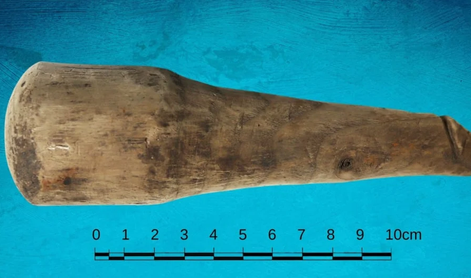 Je leseni predmet, najden v rimski utrdbi, v resnici spolna igračka?