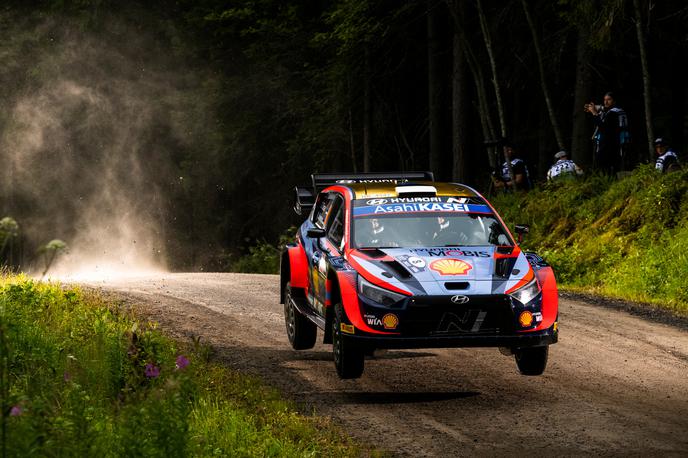 WRC Finska Tanak | Ott Tänak je vodil po polovici petkovega programa relija Finska. | Foto Red Bull Content Pool