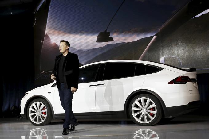 Elon Musk na predstavitvi modela X. | Foto: 