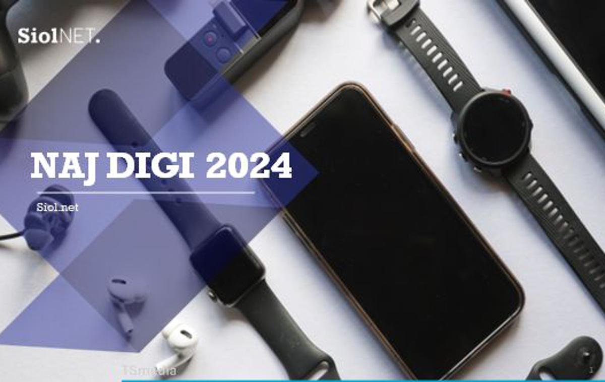 Naj Digi 2024 | Zaključni krog glasovanja za izbor Naj Digi 2024 poteka do 6. aprila. | Foto Siol.net