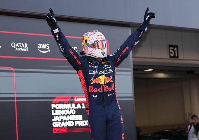 Max Verstappen se je razveselil 48. zmage v karieri voznika formule 1. | Foto: Reuters