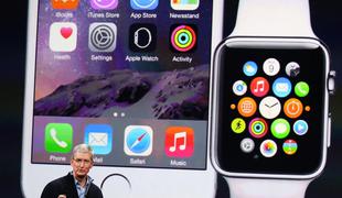 Novi Applov operacijski sistem iOS 8.2 podpira njihovo pametno uro