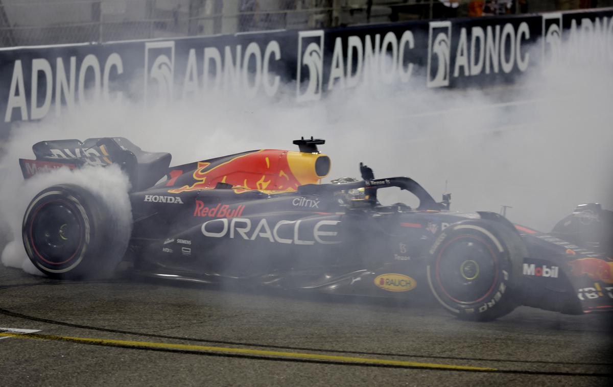 Abu Dabi Max Verstappen Red Bull | Max Verstappen je šampionsko sezono končal še s 15. zmago. | Foto Reuters