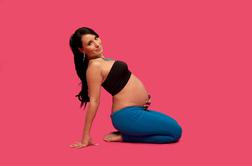 Mlada mamica, ki ima recept za lažjo nosečnost in porod