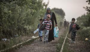 Tretjina Slovencev bi sirskim beguncem odprla vrata svojega doma