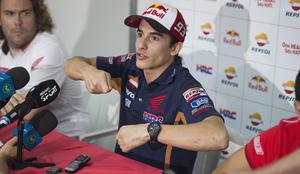 Marquez po incidentu: Nisem še videl, da bi dirkač brcnil drugega dirkača