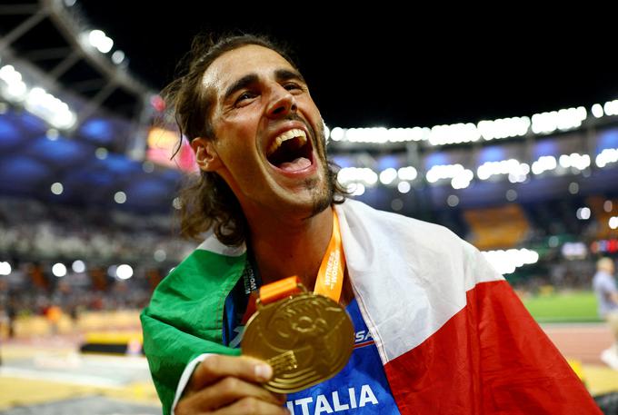 Gianmarco Tamberi je v prvo preskočil 236 cm. | Foto: Reuters