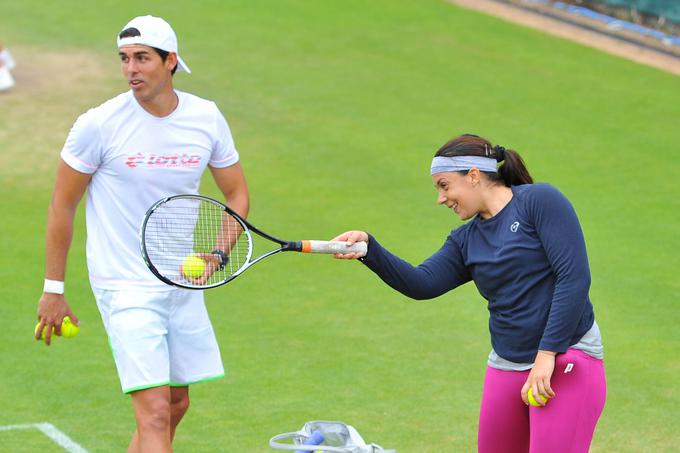 Thomas Drouet je kmalu za tistim sodeloval z Marion Bartoli, zmagovalko Wimbledona iz leta 2013. | Foto: Guliverimage/Vladimir Fedorenko
