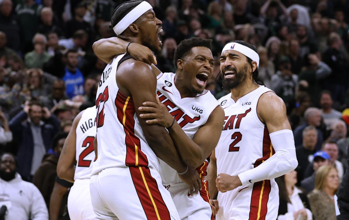 Miami Heat | Košarkarji Miami Heat so poskrbeli za veliko presenečenje. | Foto Guliverimage