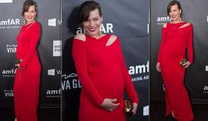 Očarljiva Milla Jovovich bo imela še eno hčer