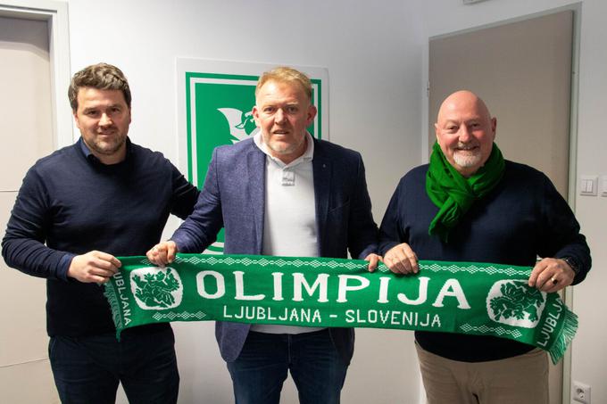 Pred tremi meseci se je Robert Prosinečki pridružil zeleno-belim. | Foto: NK Olimpija Ljubljana