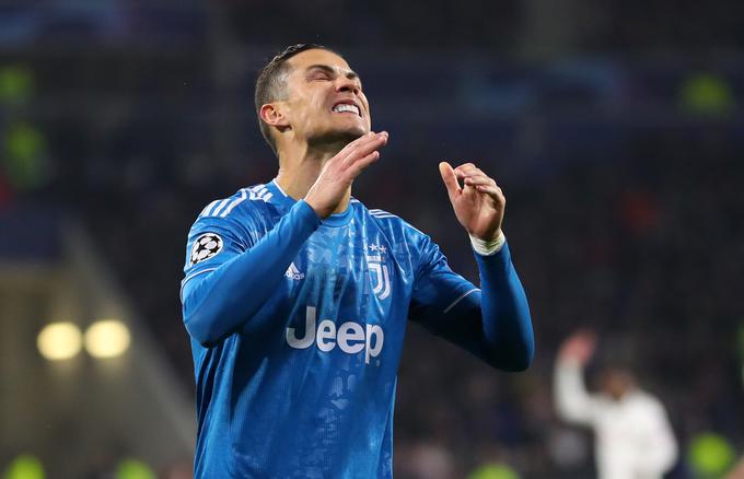 Cristiano Ronaldo je z Juventusom doživel veliko razočaranje v Franciji. | Foto: Getty Images