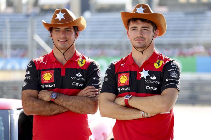 V sezoni 2023 bosta za ekipo iz Maranella vozila Španec Carlos Sainz in Monačan Charles Leclerc. | Foto: AP / Guliverimage