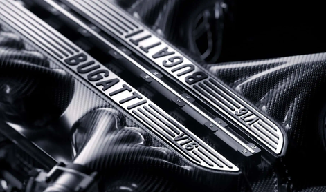Neverjetno, nov Bugattijev motor bo dolg en meter #foto