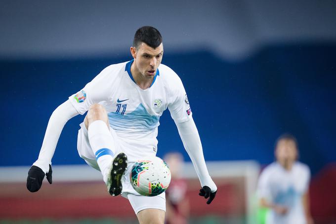 Haris Vučkić je takoj po vrnitvi v slovensko reprezentanco po sedmih letih zaigral od prve minute. | Foto: Saša Pahič Szabo/Sportida