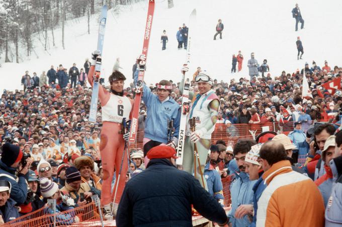 Sloviti olimpijski veleslalom, na katerem je Jure Franko s srebrom postal nacionalni junak.  | Foto: Guliverimage
