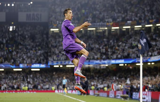 Cristiano Ronaldo je v 21. minuti popeljal Real Madrid v vodstvo. | Foto: Reuters