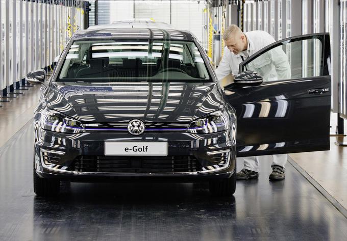 Volkswagen je končal s proizvodnjo e-golfa. Ta je bil zaradi nizke cene in relativno dobrega dosega marsikje pravi prodajni hit. | Foto: Volkswagen