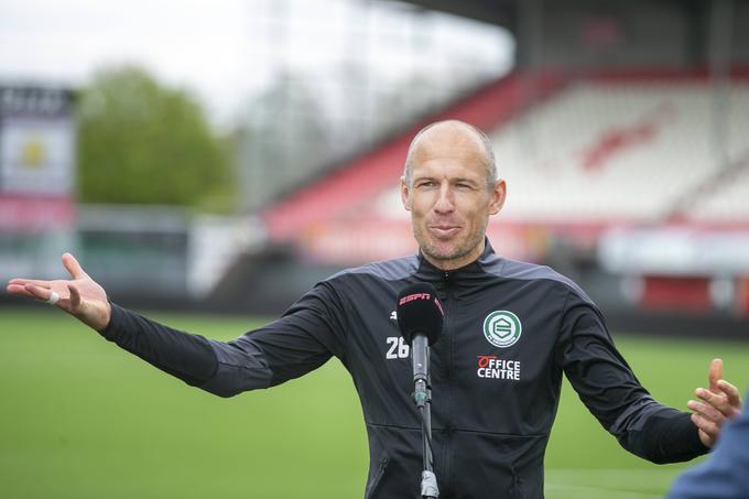 Arjen Robben je tokrat resnično končal kariero. | Foto: Guliverimage/Vladimir Fedorenko