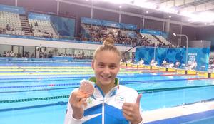 Neža Klančar na mladinskih olimpijskih igrah osvojila bron in izboljšala rekord Isakovićeve