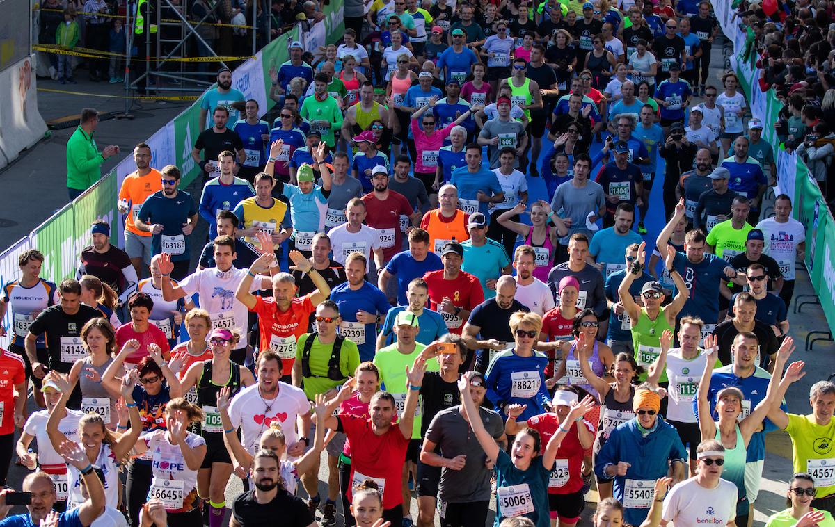 Maraton 2019 | V nedeljo je na ljubljanskih ulicah teklo več kot 13 tisoč tekačev. | Foto Sportida